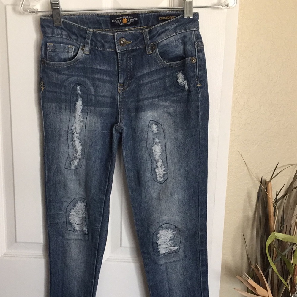 - Lucky brand the art of blue jeans girls Size 12